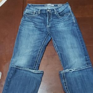 Mens Buckle Jeans